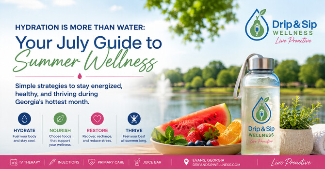 Hydration Is More Than Water: Your July Guide to Summer Wellness image